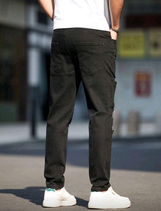 Нови мъжки дънки голям размер