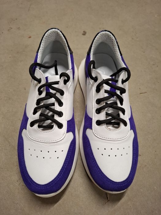 Обувки тип кец естествена кожа