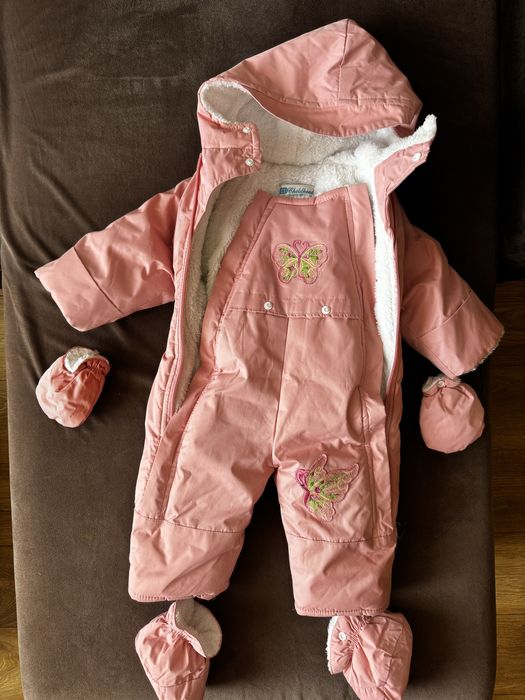 Бебешки топъл зимен гащеризон