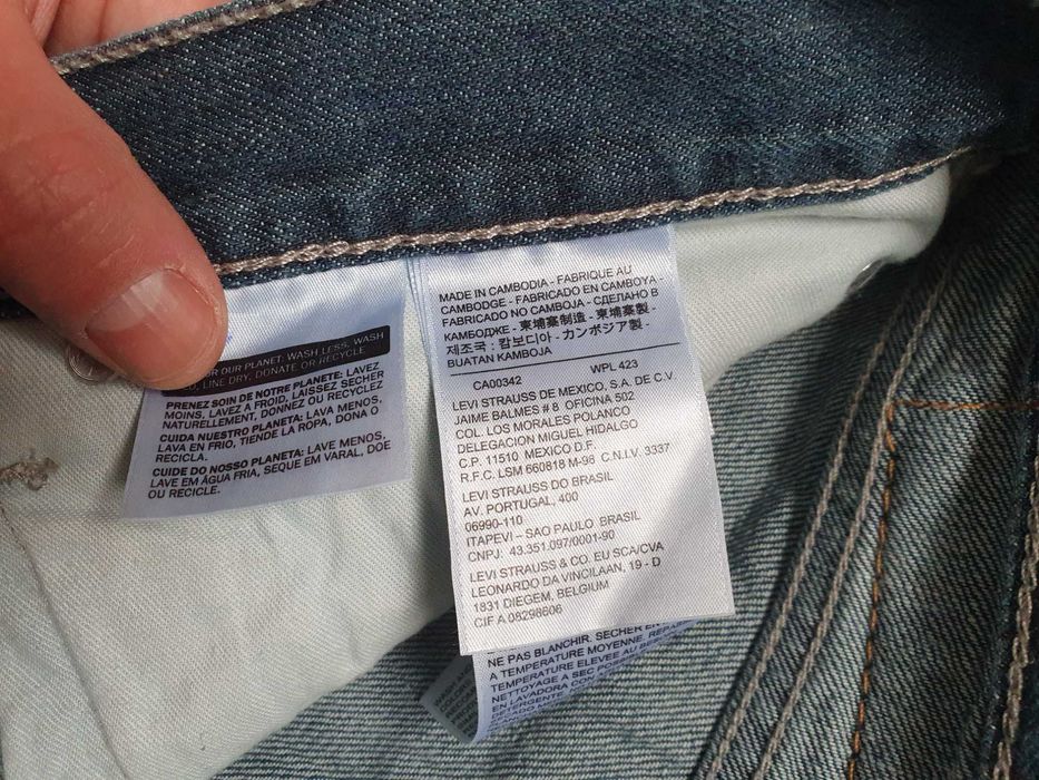 Blugi LEVI'S 505 - Marime W34 L30 (Talie 90 cm)