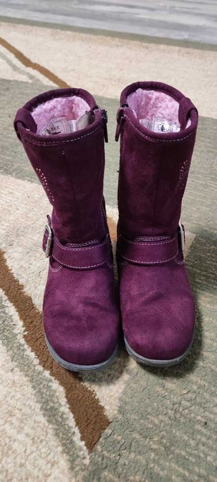 Детски велурени ботушки