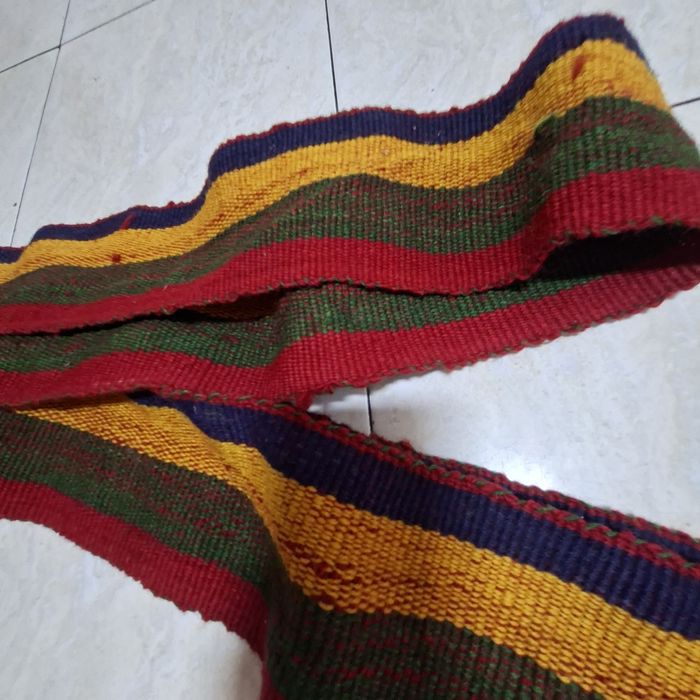 Brâu din lână.  Nou nefolosit Tesut la razboi. 3,60/17. Cm