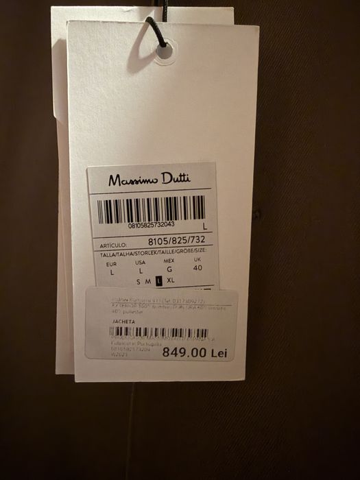 Costum Massimo Dutti STUDIO