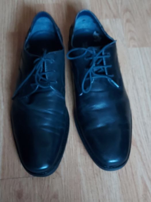 Pantofi piele marca BUGATTI, m. 42 și 43