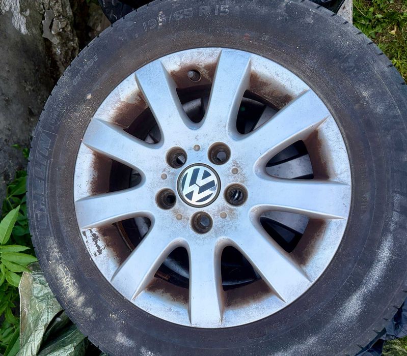 Cauciucuri de vara Michelin cu jante aliaj VW Volkswagen 195/65 R15