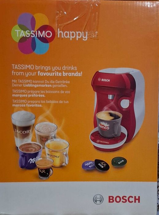 Bosch Tassimo-кафемашина,1400 W (+ кафе капсули)
