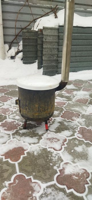 Печка для казана