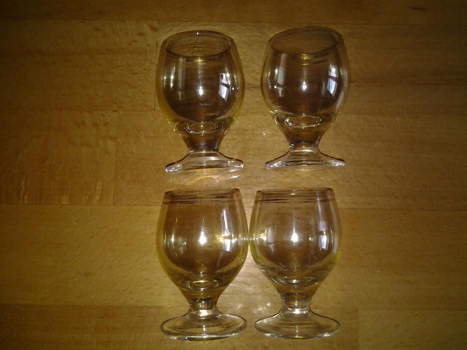 Set 4 Pahare sticla aperitiv 5 cm