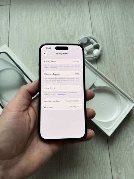 Iphone 15 full box