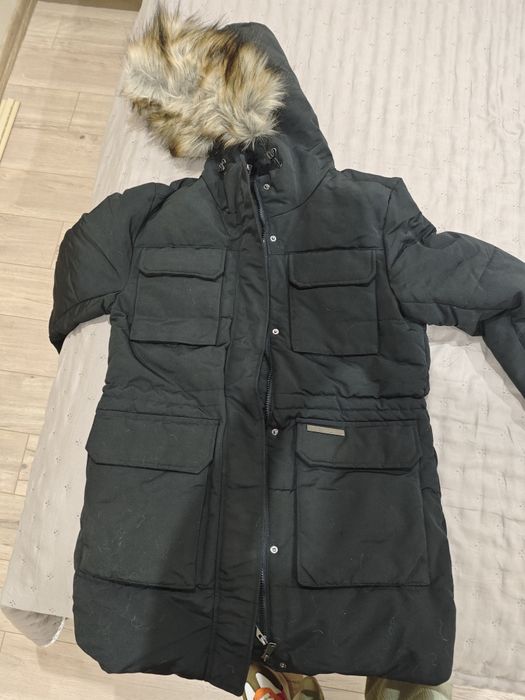 Дамска парка с пух