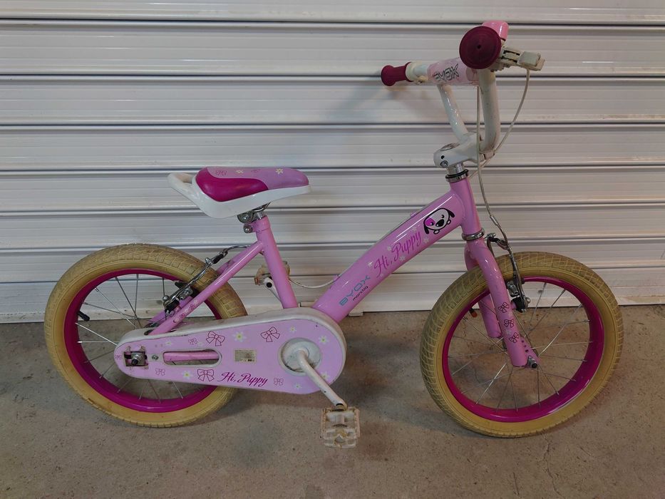 Детско колело 16 цола Byox Puppy Pink