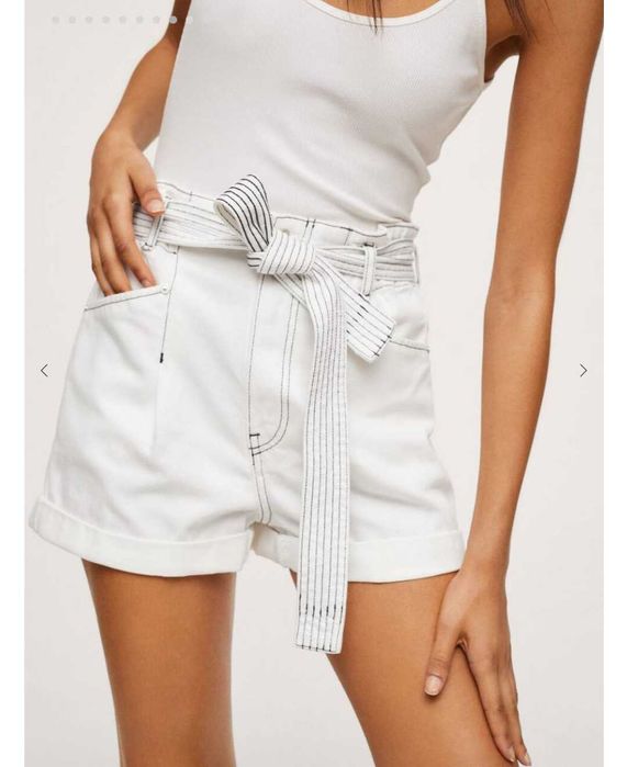 Pantaloni scurti Mango denim marimea XS