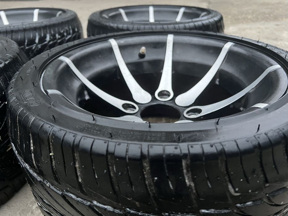 Jante Atv Strada Concave 12x7 Et 10 cu anvelope 235/35-12