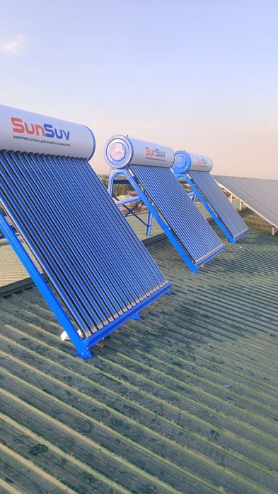 Солнечный Водонагреватель без давлением 200л