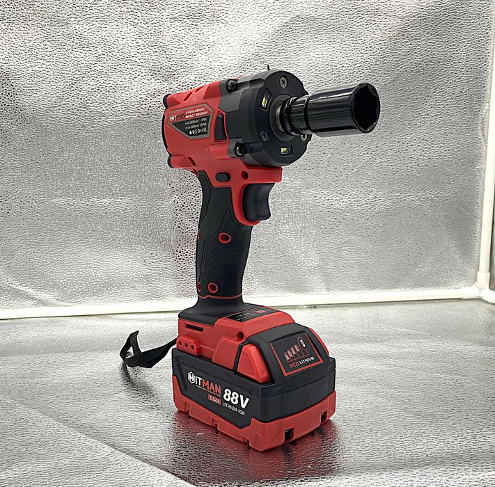 Set scule Hitman 88V, 4 unelte, 4 baterii, putere maxima!