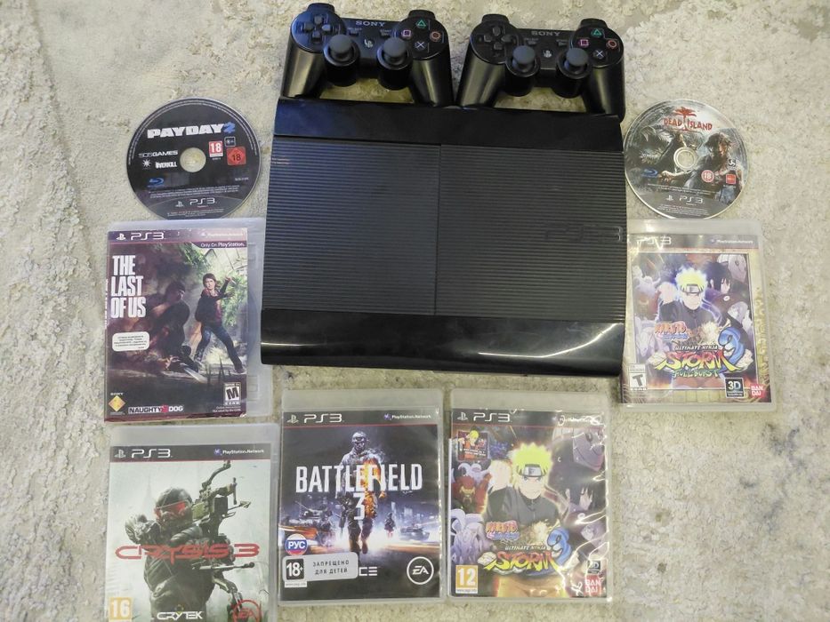 Прошитая Playstation 3 super slim 500GB HEN