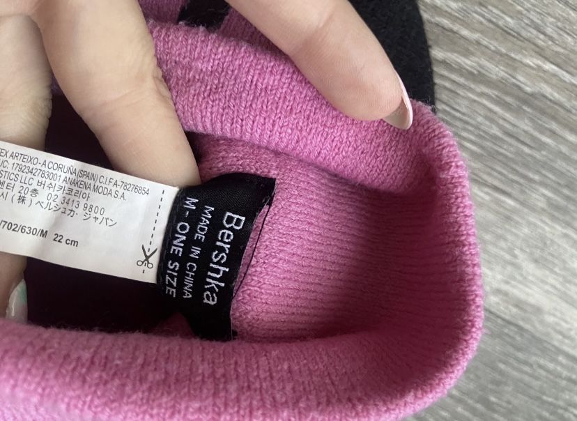 Шапки bershka h&m