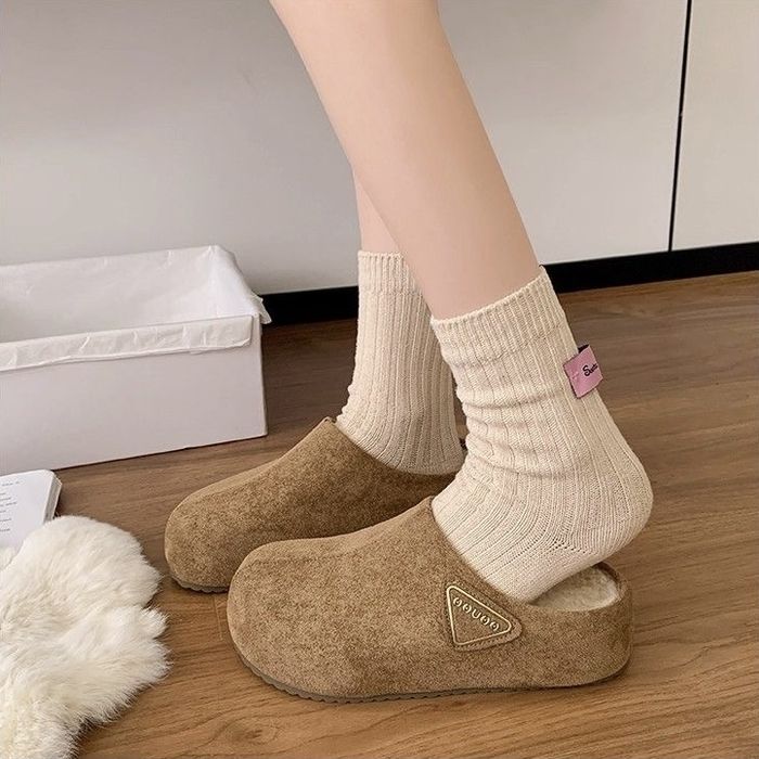 Тапочки женские зимние с мехом