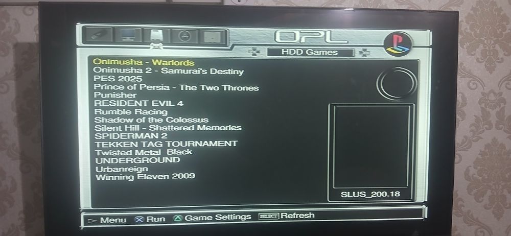 ps2 fat HDD 500 GB
