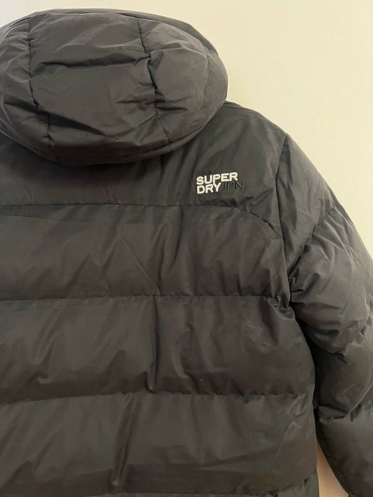 Geaca puffer longline Superdry