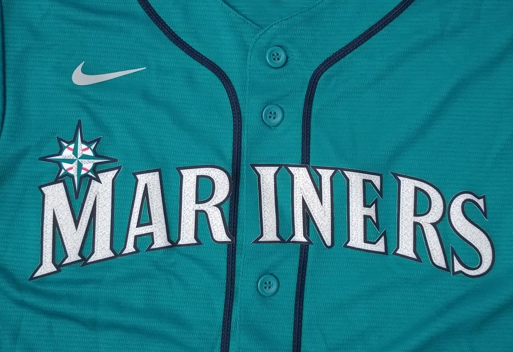 Nike MLB Seattle Mariners #44 Rodriguez Jersey тениска ръст 147-158см