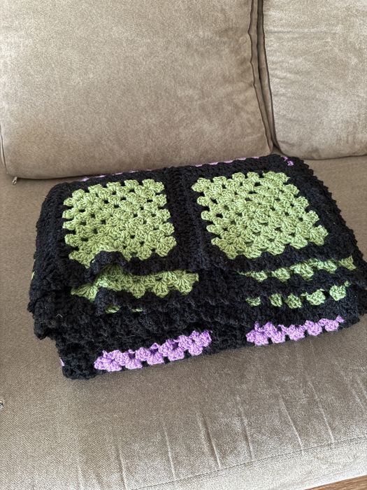 Ново Ръчно плетено одеяло