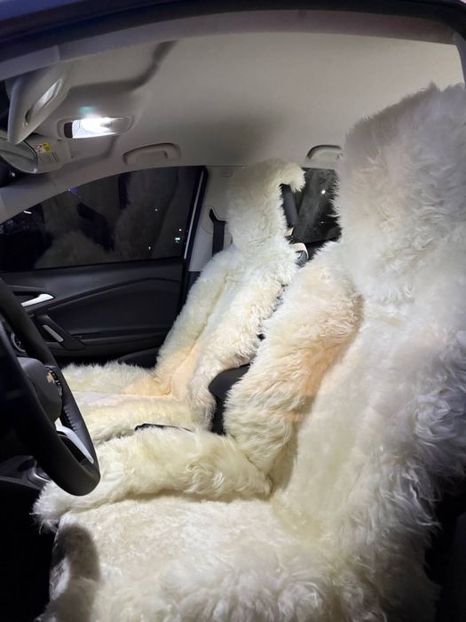 Натуральный мех комплект хамма сиденияга