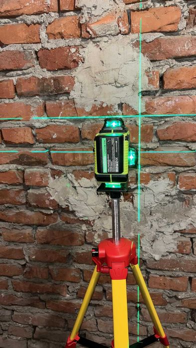 4D лазерен нивелир – 16 зелени лини