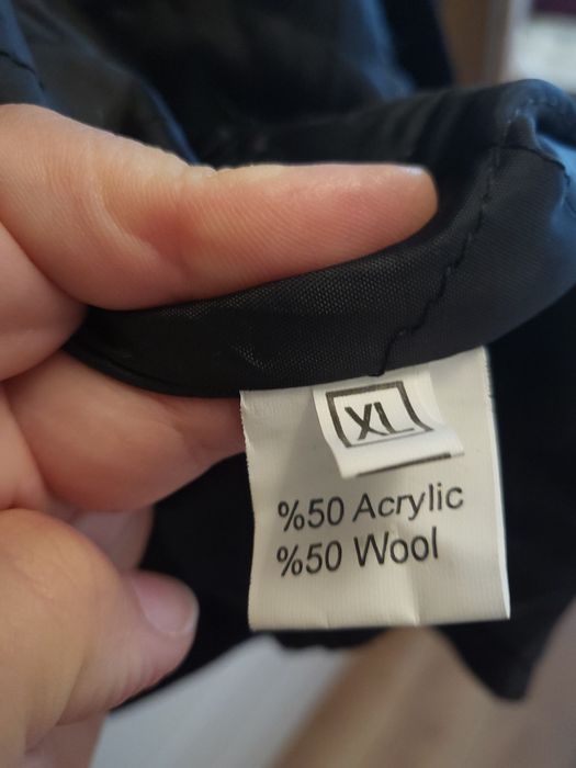 Дамско спортно палто - черно, размер XL