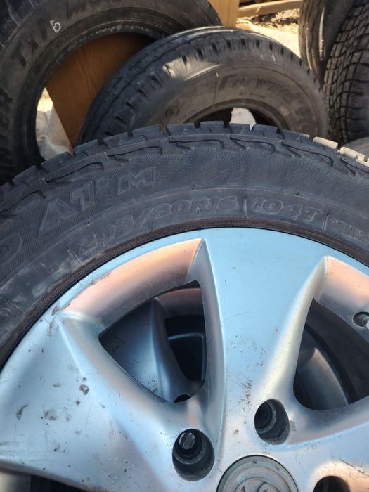 Диски с резиной тойота