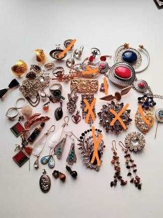 Бижутерия Чехословакия клатч