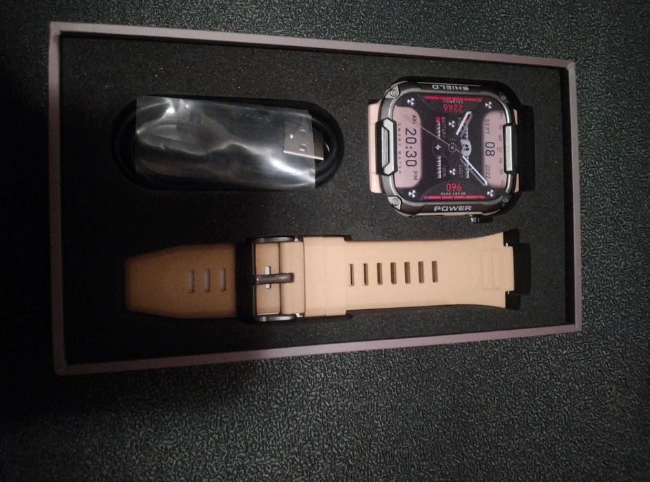 Мъжки военен смарт часовник MELANDA 1.85 Bluetooth Call Smartwatch