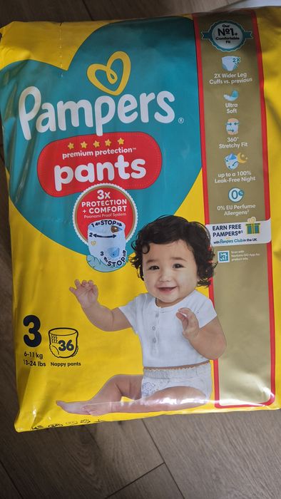 Памперс гащички на Pampers