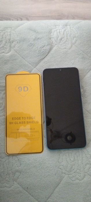 Redmi 9A, в работе, экран без царапин