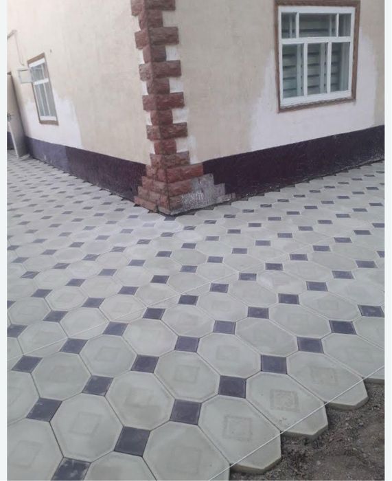 Укладка брусчатки