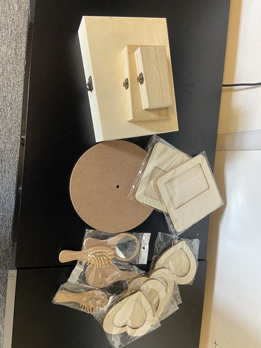 Diverse obiecte lemn de tei