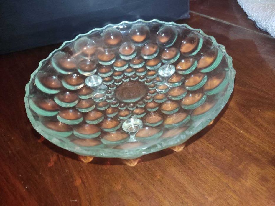 Скидка!Хрустальная ваза для фруктов,хлеба,салатов