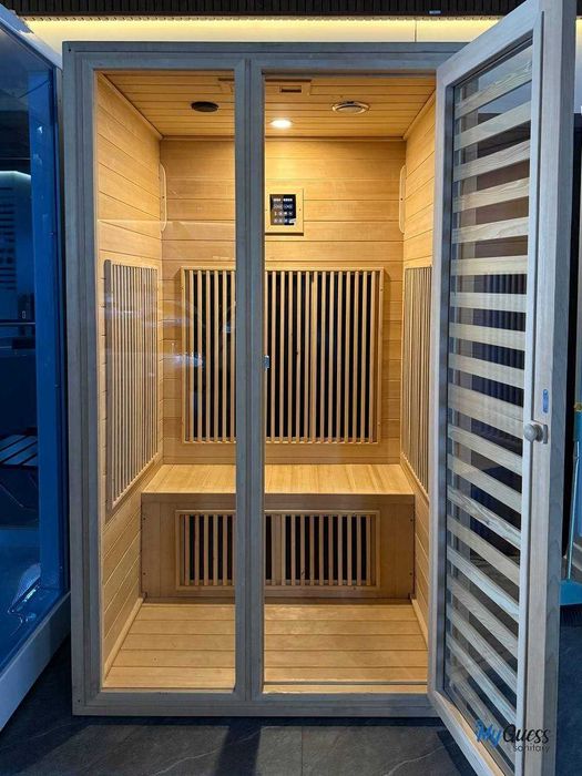 Паровая душевая кабина. Сауна-баня MYGUESS. Dush kabina saunali