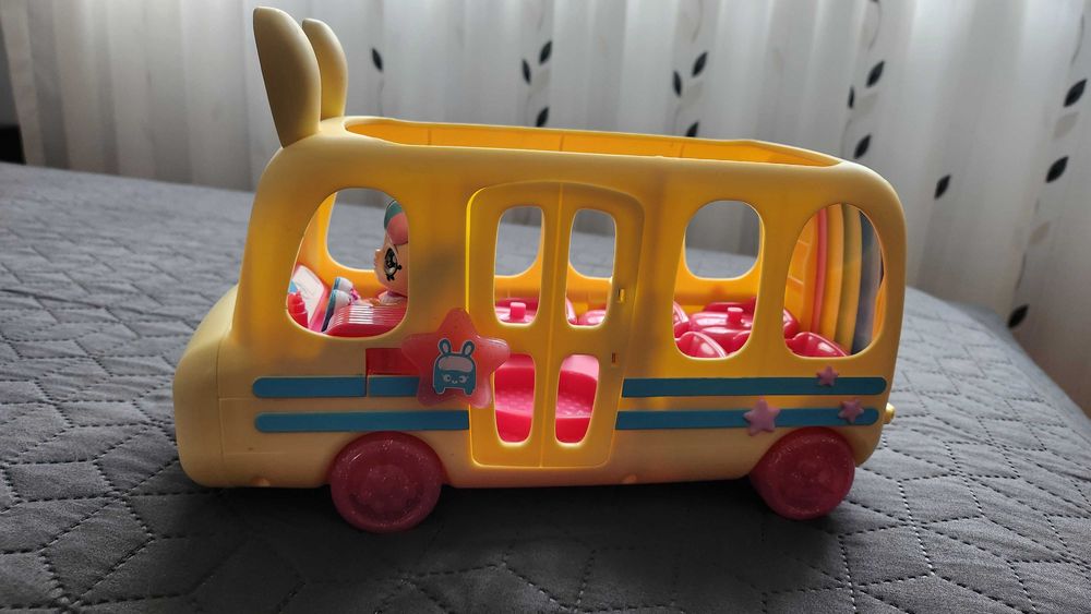 Кукла mini Kindi Kids с автобус