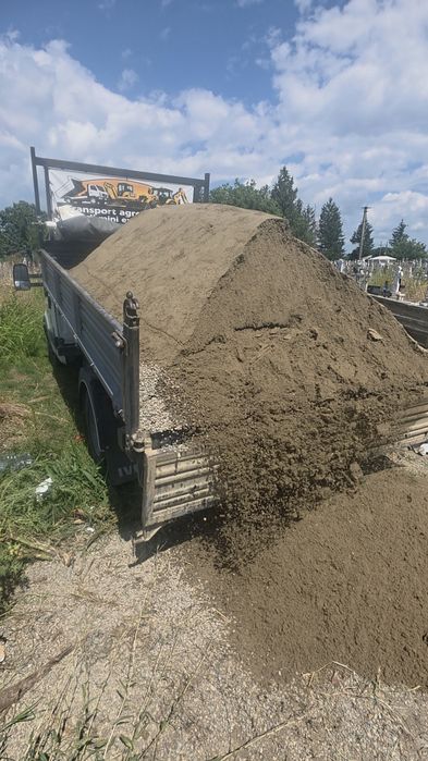 Nisip,Pietriș, Balastru,Pământ Vegetal :TRANSPORT BASCULABIL !!!