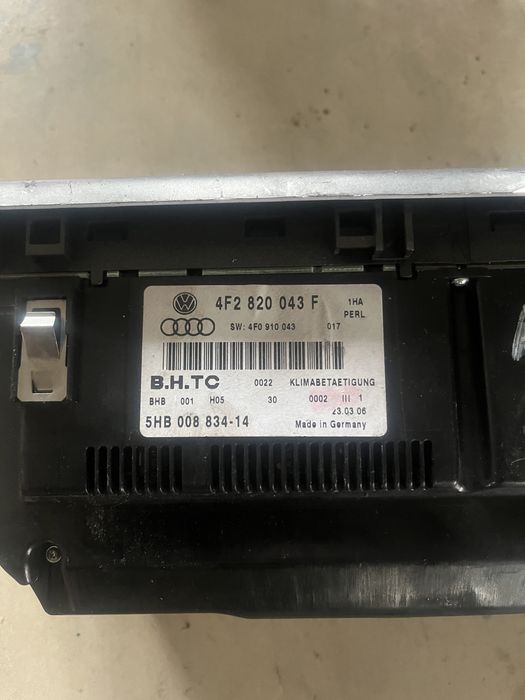 Climatronic Audi A6 C6