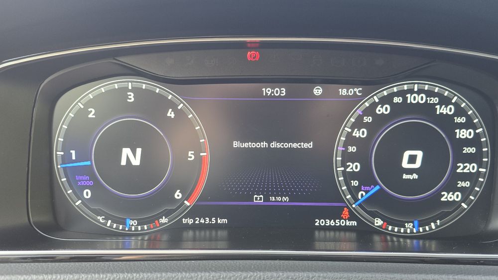 Volkswagen golf 7.5 2018 1.6 tdi