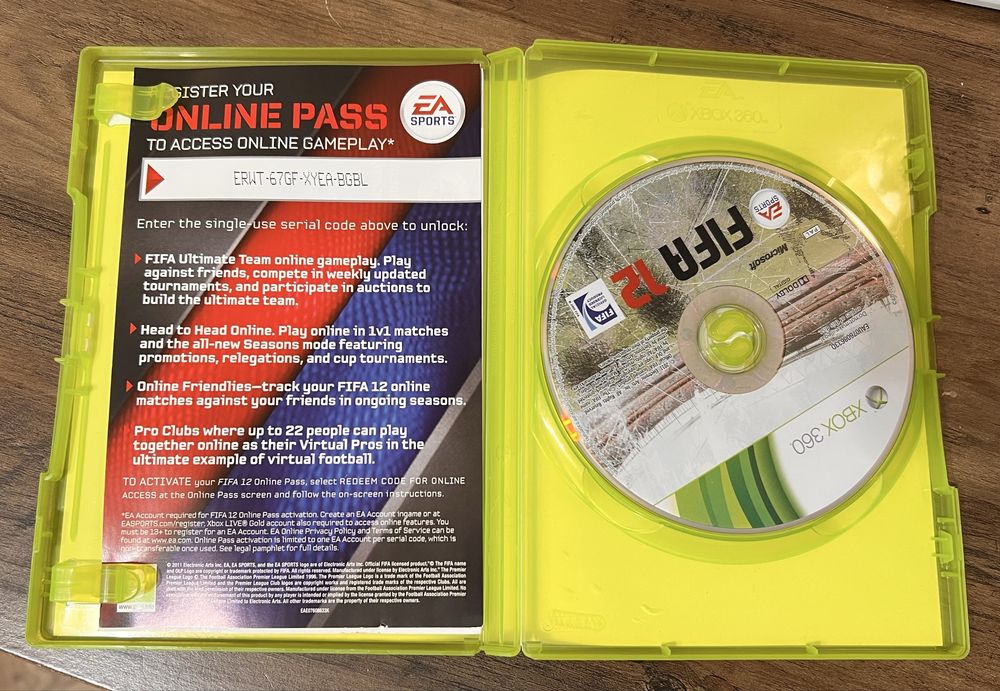 Fifa 12 Xbox 360