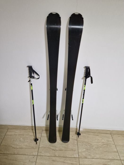 Schiuri copii Head Supershape Team 137 + clapari Salomon Team T3 36