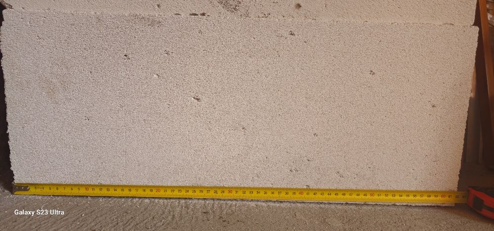 газоблок прямые блоки 20×60 см