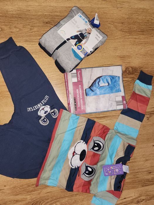 Нови екипи за момче 86- 92 размер и зимно яке lupilu 110р.