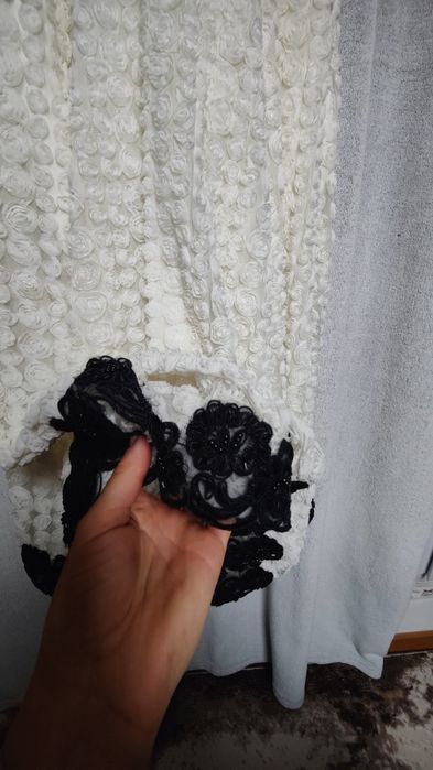 Rochie lungă de seară albă S/M
