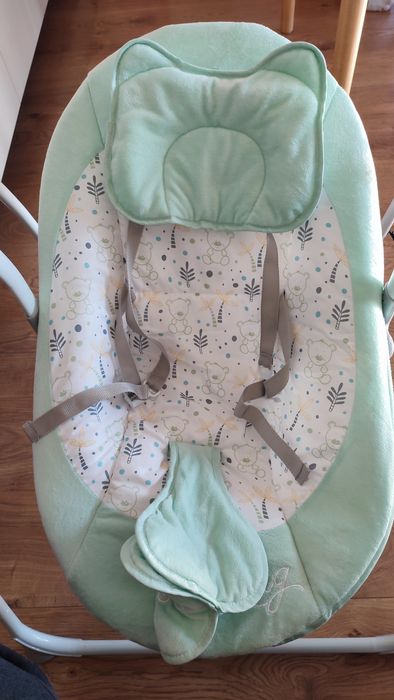 Електрическа бебешка люлка Chipolino Hug/ Гуш Гуш, Мента