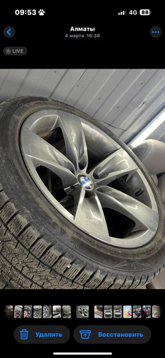Диски с резиной 246 стиль оригинал от bmw e60