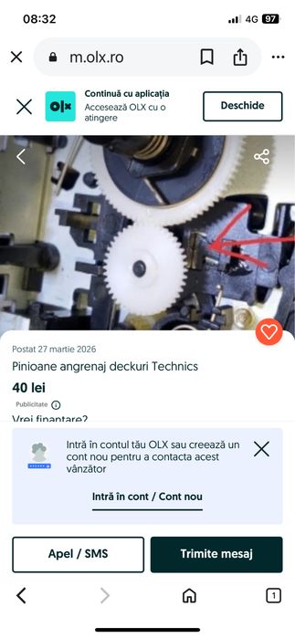 Deck Technics RS T60R Defect CITIȚI!!